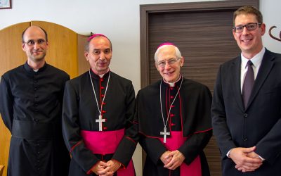 Michael August Blume SVD apostoli nuncius látogatása főiskolánkon