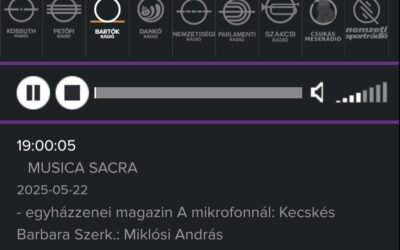 A PPHF koncertje a Bartók Rádióban