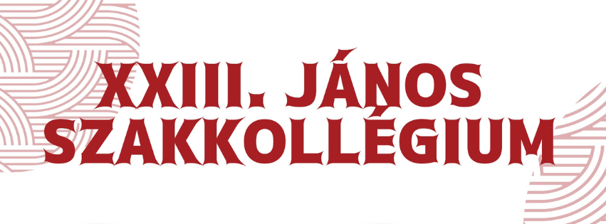 XXIII. János szakkollégium felvételi