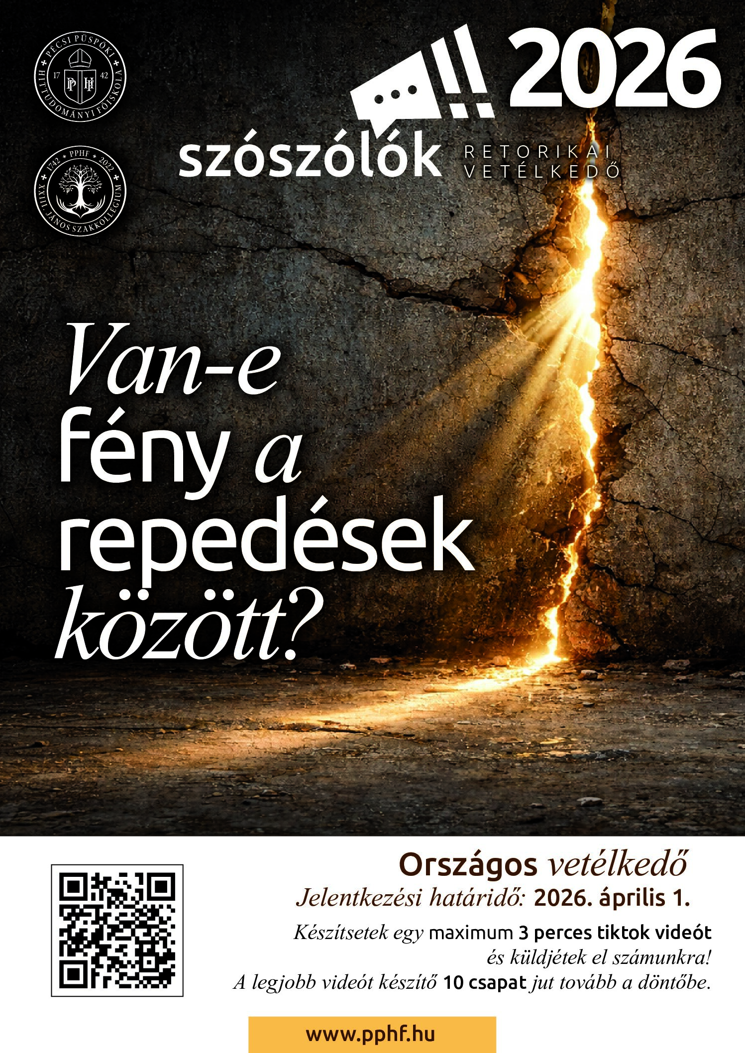 Szószólók – Retorikai Vetélkedő 2026